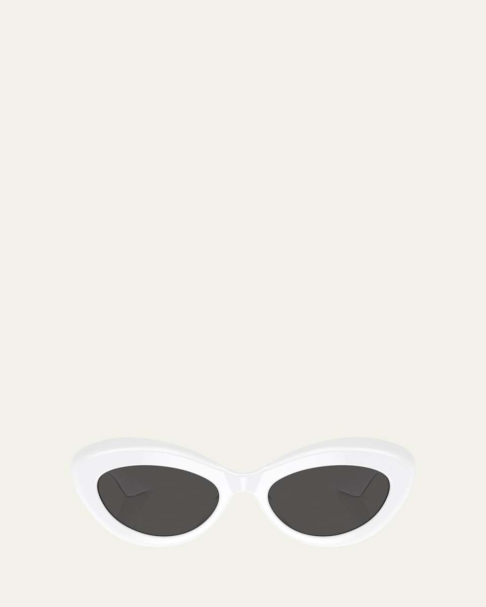 Bold Acetate Oval Sunglasses
